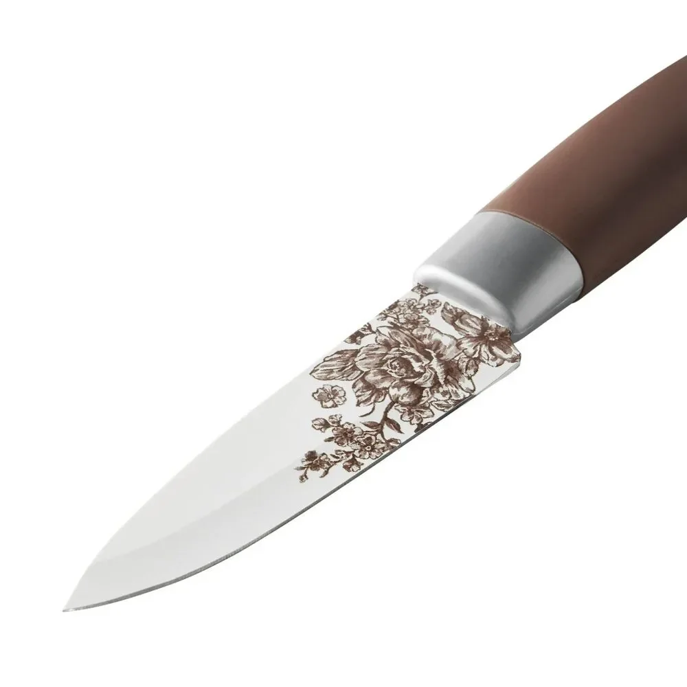 Pioneer Woman Agatha Utility Knife Set 4-Piece Stainless Steel Kitchen Gift NEW